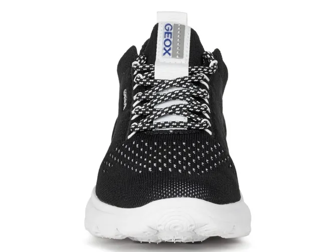baskets et sneakers - Confort - femme - Textile - Noir - Geox