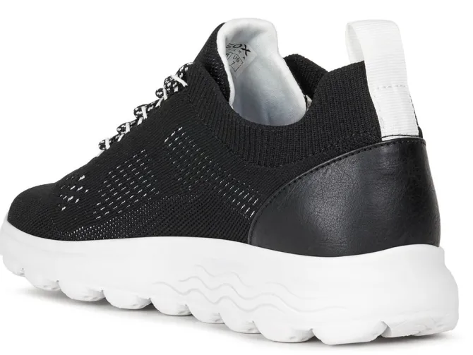baskets et sneakers - Confort - femme - Textile - Noir - Geox