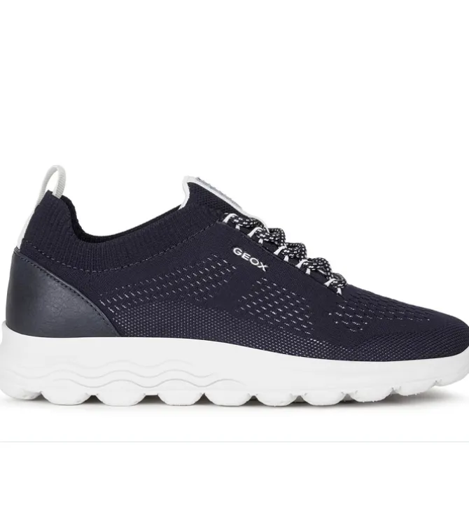 baskets et sneakers - Confort - femme - Textile - Bleu Marine - Geox