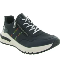 baskets et sneakers - Confort - femme - Synthétique - Noir - Rieker