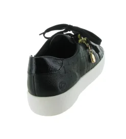baskets et sneakers - Confort - femme - Cuir - Noir - Remonte