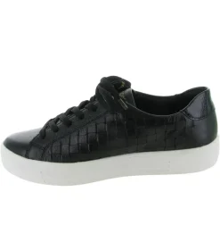 baskets et sneakers - Confort - femme - Cuir - Noir - Remonte