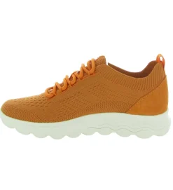 baskets et sneakers - Confort - femme - Textile - Orange - Geox
