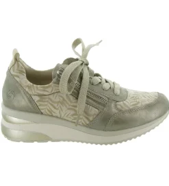 baskets et sneakers - Confort - femme - Synthétique - Beige - Remonte
