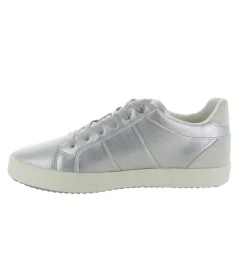 baskets et sneakers - Confort - femme - Synthétique - Argent - Geox