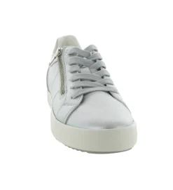 baskets et sneakers - Confort - femme - Synthétique - Argent - Geox