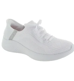 baskets et sneakers - Confort - femme - Synthétique - Blanc - Skechers footwear