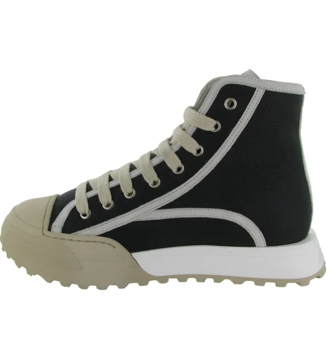 baskets et sneakers - Confort - femme - Toile - Noir - Nude of scandinavia