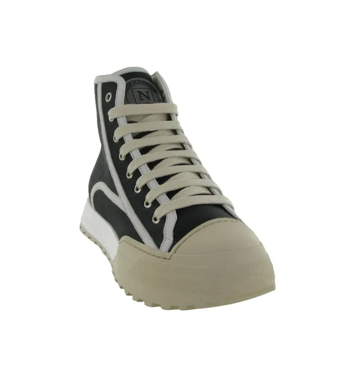 baskets et sneakers - Confort - femme - Toile - Noir - Nude of scandinavia