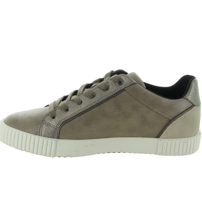 baskets et sneakers - Confort - femme - Synthétique - Taupe - Geox