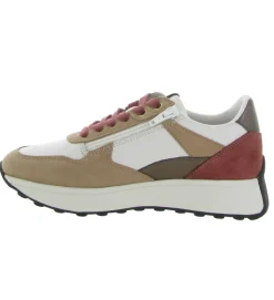 baskets et sneakers - Confort - femme - Synthétique - Beige - Geox