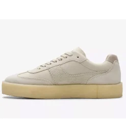 baskets et sneakers - Confort - femme - Cuir - Beige - Clarks