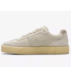 baskets et sneakers - Confort - femme - Cuir - Beige - Clarks