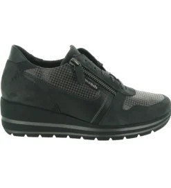 baskets et sneakers - Confort - femme - Cuir - Noir - Mephisto