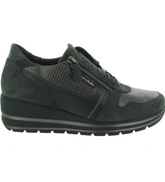 baskets et sneakers - Confort - femme - Cuir - Noir - Mephisto
