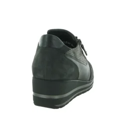 baskets et sneakers - Confort - femme - Cuir - Noir - Mephisto