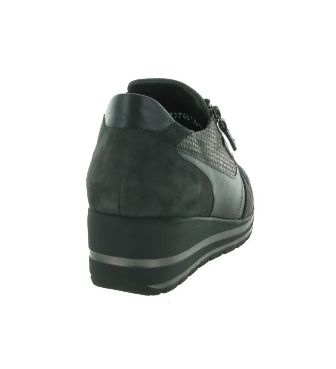 baskets et sneakers - Confort - femme - Cuir - Noir - Mephisto