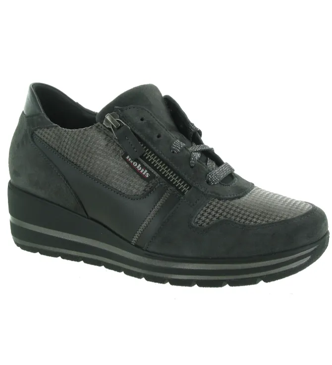 baskets et sneakers - Confort - femme - Cuir - Noir - Mephisto