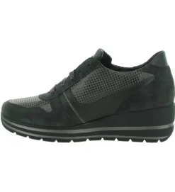 baskets et sneakers - Confort - femme - Cuir - Noir - Mephisto