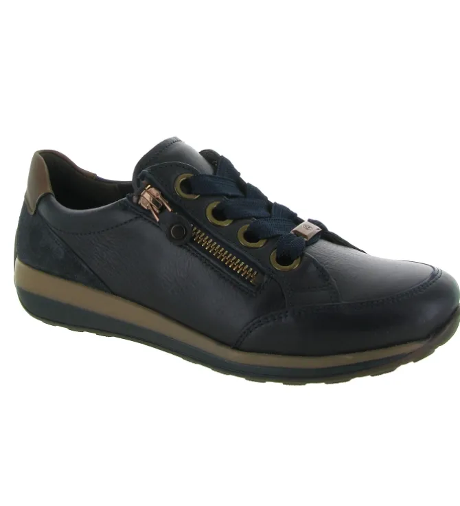 baskets et sneakers - Confort - femme - Cuir - Noir - Ara