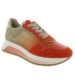 baskets et sneakers - Confort - femme - Nubuck - Orange - Softwaves