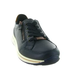 baskets et sneakers - Confort - femme - Cuir - Bleu Marine - Ara