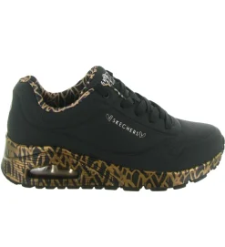 baskets et sneakers - Confort - femme - Toile - Noir - Skechers footwear