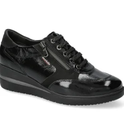 baskets et sneakers - Confort - femme - Cuir - Noir - Mephisto