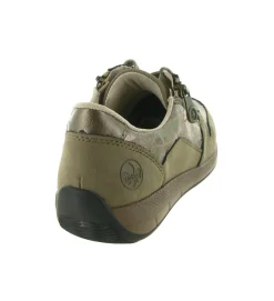 baskets et sneakers - Confort - femme - Cuir - Beige - Rieker