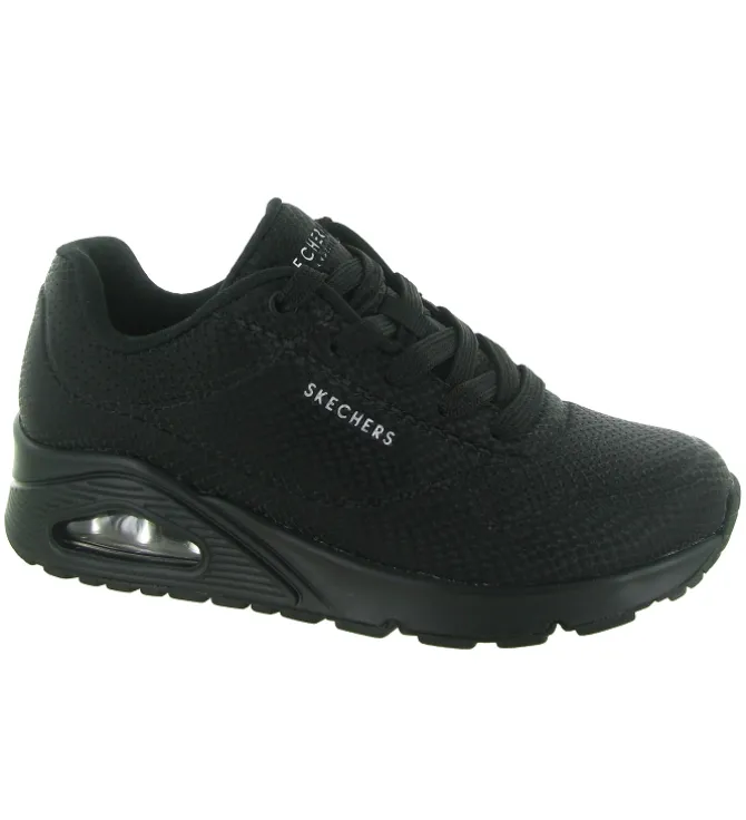baskets et sneakers - Confort - femme - Toile - Noir - Skechers footwear