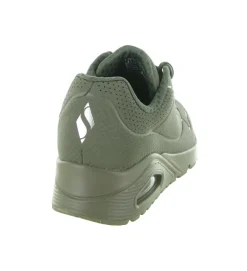 baskets et sneakers - Confort - femme - Toile - Vert - Skechers footwear