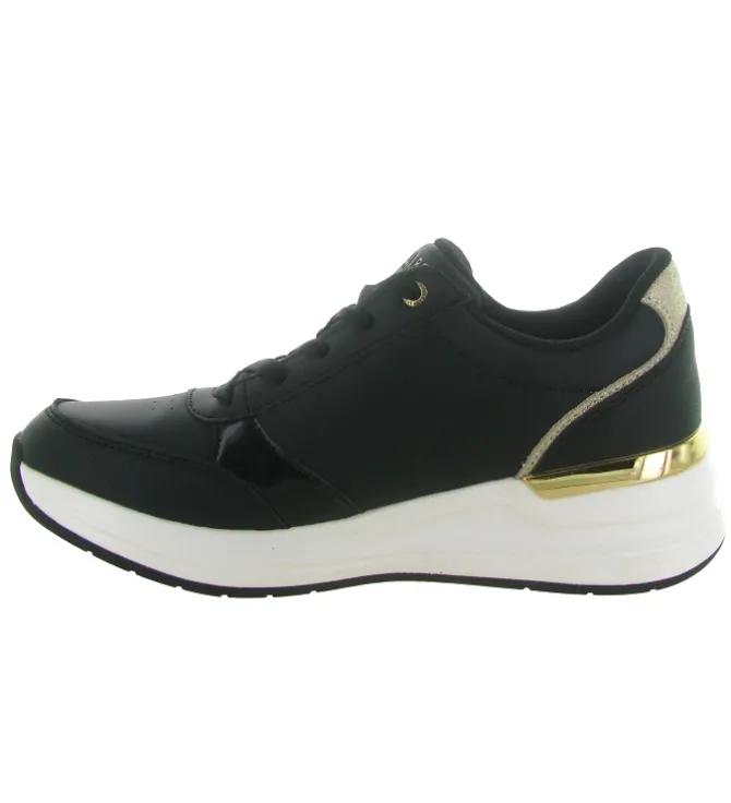 baskets et sneakers - Confort - femme - Toile - Noir - Skechers footwear