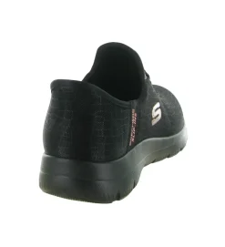 baskets et sneakers - Confort - femme - Toile - Noir - Skechers footwear