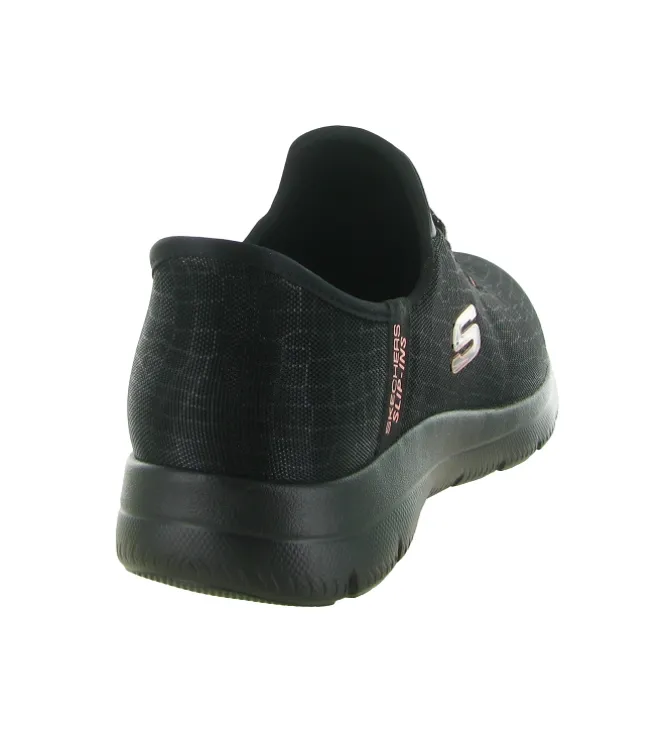 baskets et sneakers - Confort - femme - Toile - Noir - Skechers footwear