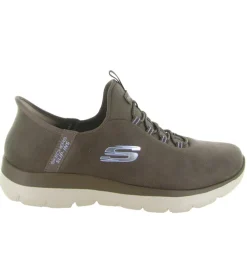 baskets et sneakers - Confort - femme - Synthétique - Marron - Skechers footwear