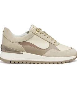 baskets et sneakers - Confort - femme - Synthétique - Beige - Geox