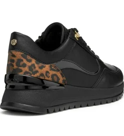 baskets et sneakers - Confort - femme - Synthétique - Noir - Geox
