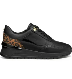 baskets et sneakers - Confort - femme - Synthétique - Noir - Geox