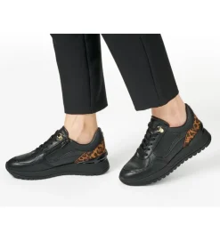 baskets et sneakers - Confort - femme - Synthétique - Noir - Geox