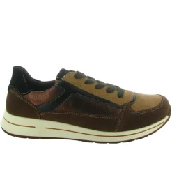 baskets et sneakers - Confort - femme - Cuir - Marron - Ara