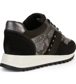 baskets et sneakers - Confort - femme - Synthétique - Noir - Geox