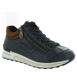 baskets et sneakers - Confort - femme - Synthétique - Noir - Rieker