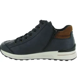 baskets et sneakers - Confort - femme - Synthétique - Noir - Rieker