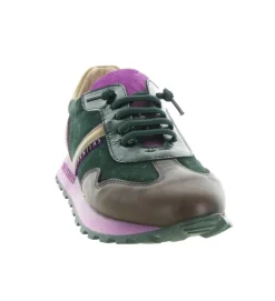 baskets et sneakers - Confort - femme - Synthétique - Vert - Hispanitas