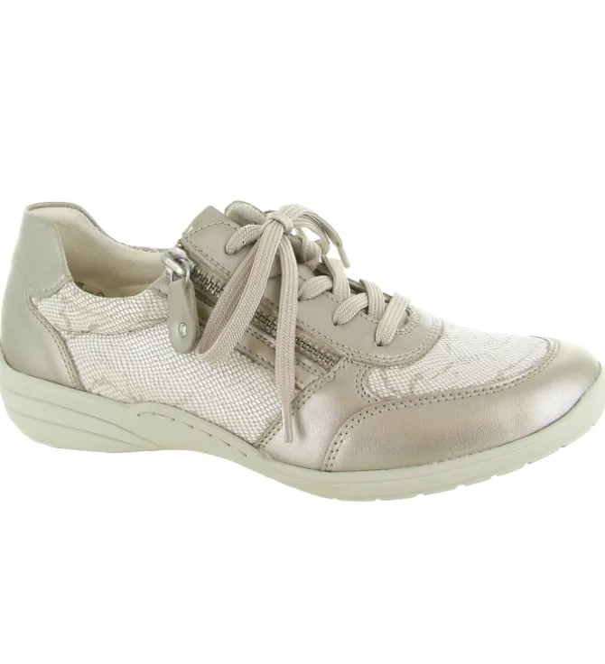 baskets et sneakers - Confort - femme - Cuir - Multicolor - Remonte
