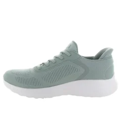 baskets et sneakers - Confort - femme - Textile - Vert - Skechers footwear