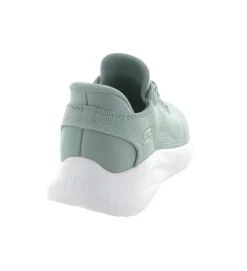 baskets et sneakers - Confort - femme - Textile - Vert - Skechers footwear