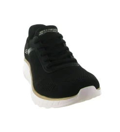 baskets et sneakers - Confort - femme - Toile - Noir - Skechers footwear
