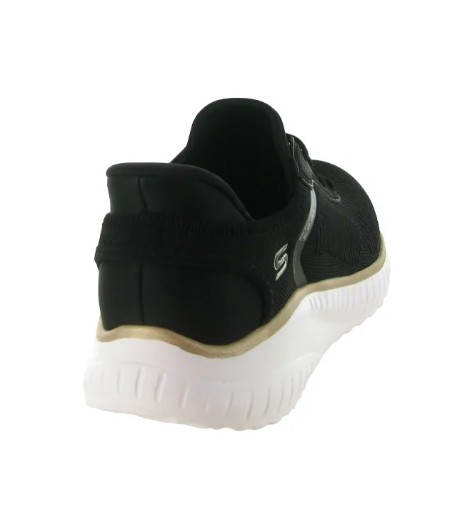 baskets et sneakers - Confort - femme - Toile - Noir - Skechers footwear