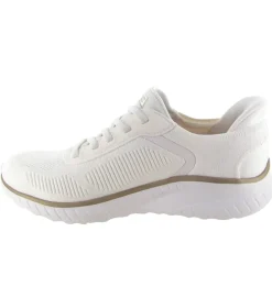 baskets et sneakers - Confort - femme - Toile - Blanc - Skechers footwear
